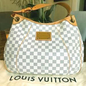 Authentic Louis Vuitton Galliera PM Damier Azur